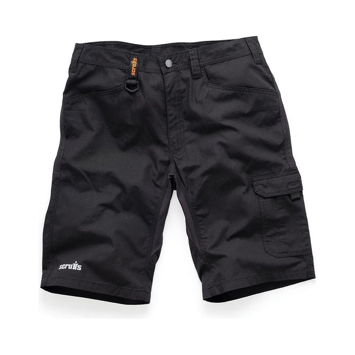 Scruffs Trade Flex Shorts Black 36" W