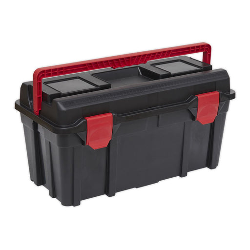 Sealey Toolbox with Locking Carry Handle 580mm AP580LH Sealey  - Dynamic Drive