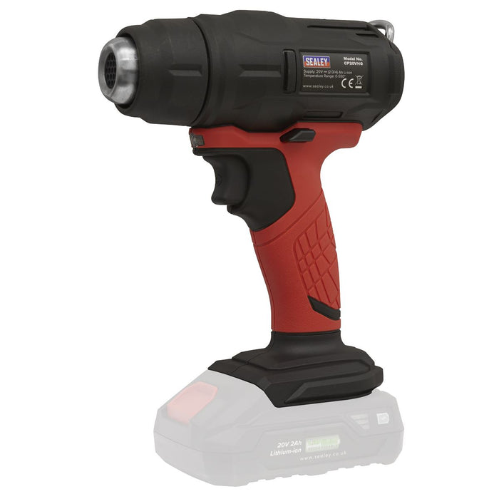 Sealey Cordless Hot Air Gun 20V SV20 Series Body Only CP20VHG