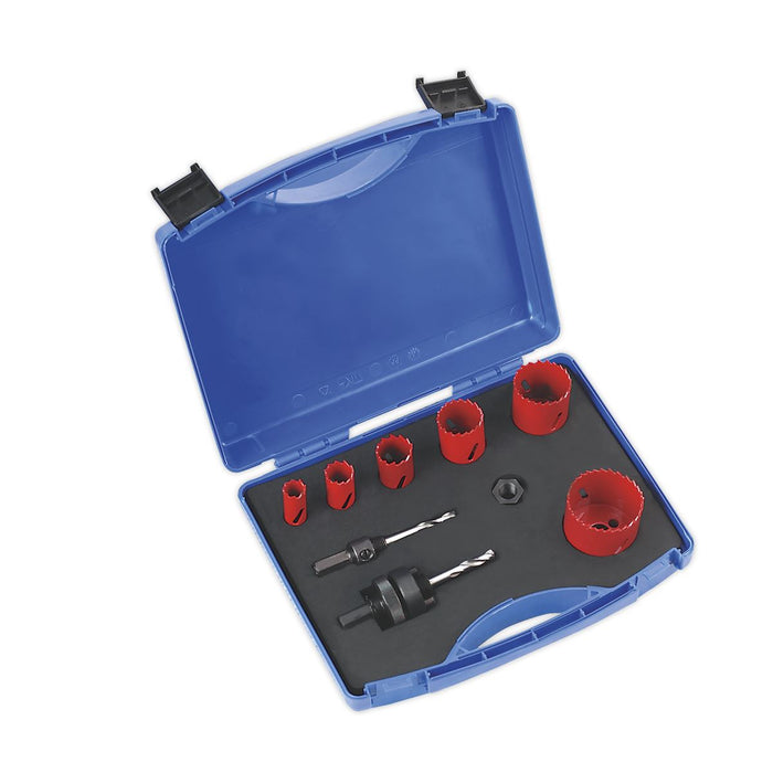 Sealey Hole-Saw Kit Electrician'S 9Pc