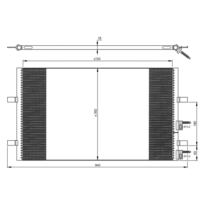 NRF Condenser 35846