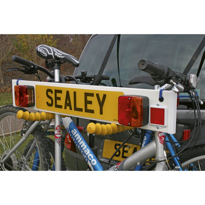 Sealey Trailer Board for use with Bicycle Carriers 3ft with 2m Cable TB3/2