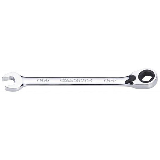 Carlyle Hand Tools Spanner - Reversible Ratcheting - Metric - 11 mm Carlyle Hand Tools  - Dynamic Drive