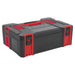 Sealey ABS Stackable Click Together Toolbox Medium AP8150 Sealey  - Dynamic Drive