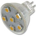 Caravan or Motorhome Lighting with the W4 MR11 12 SMD Dichroic Bulb - 12V W4  - Dynamic Drive