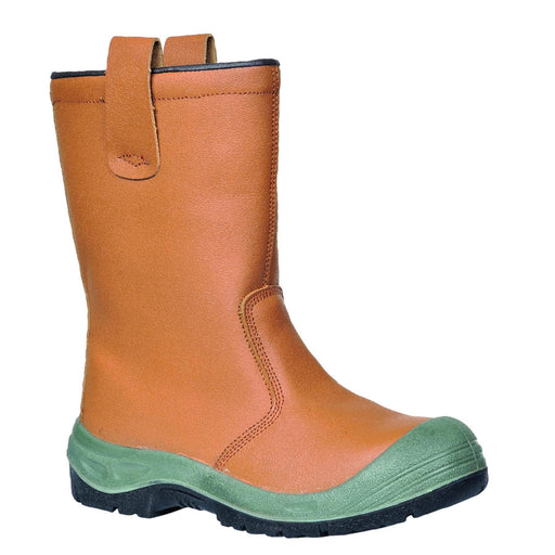 Portwest Steelite Rigger Boots S1P CI - Tan - UK 9 Portwest  - Dynamic Drive