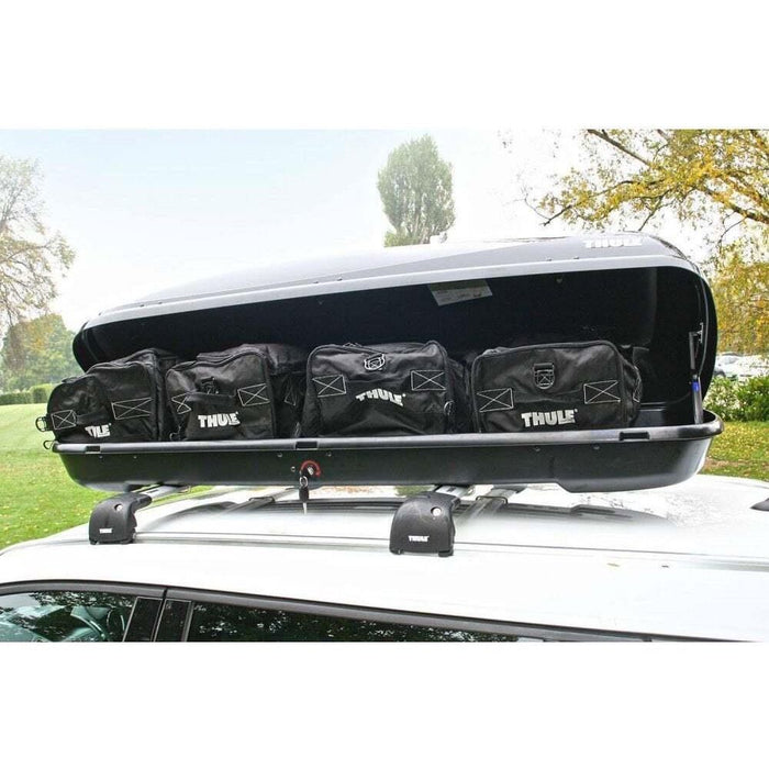 THULE Ocean 600 Car Roof Box in Gloss Black Finish 330 Litre Roofbox 692204 Thule  - Dynamic Drive