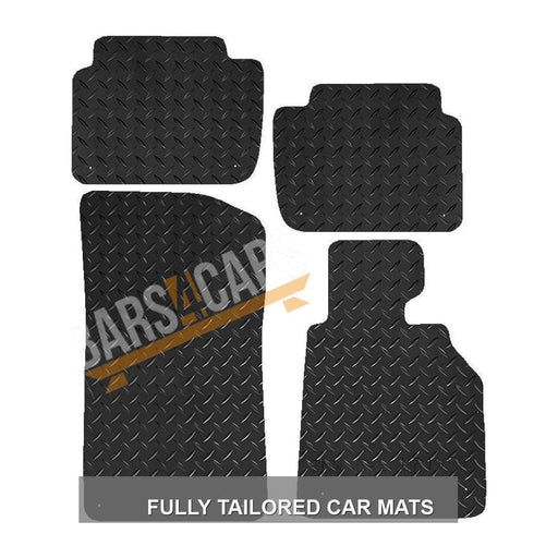 Tailored Rubber Car Mats for Bmw E46 (3 Series) Saloon 4 Dr 98-05 Set of 4 UKB4C  - Dynamic Drive