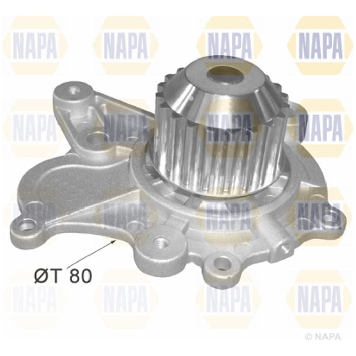 Genuine NAPA Water Pump for Hyundai Kia 2510027400