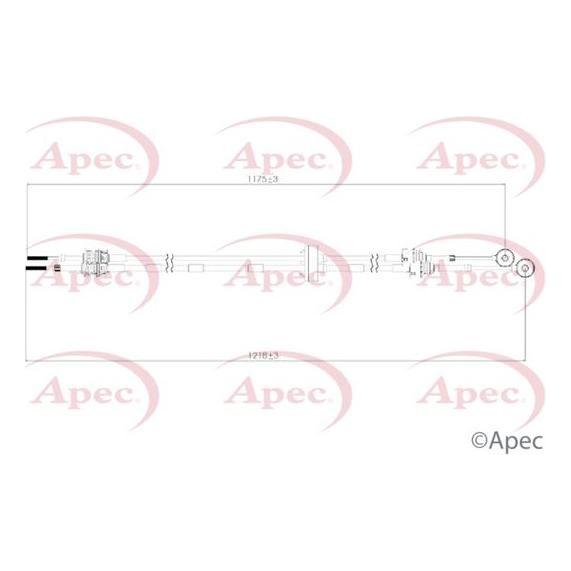 APEC Gear Control Cable CAB7041 fits Vauxhall