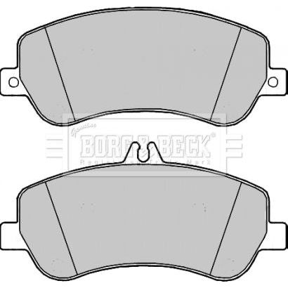 Genuine Borg & Beck Front Brake Pads fits Mercedes GLK X204 0608 BBP2210 Borg & Beck  - Dynamic Drive