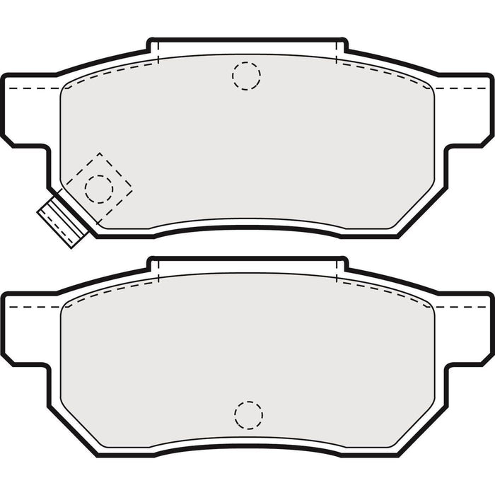 Apec Brake Pads Rear Fits Honda Beat Civic Concerto Integra Prelude Rover 200 Ser