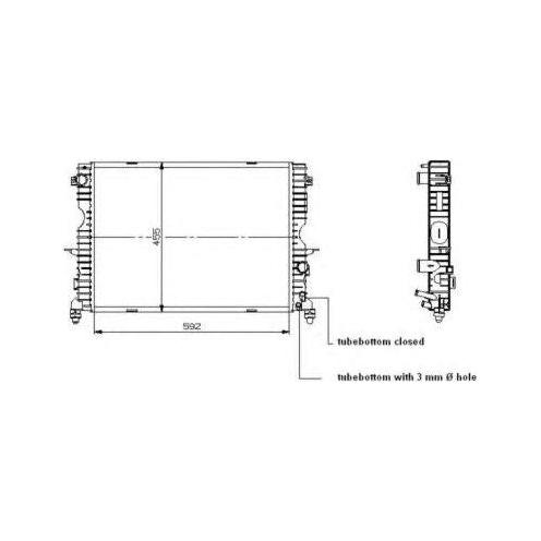 NRF Radiator 509729