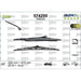 Valeo Wiper Blades Kit 574290 Automotive Part fits Volkswagen Valeo  - Dynamic Drive