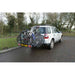 Maypole 4 Bike Carrier Towbar Towball Rear Cycle Rack BC3024 with Lights Maypole  - Dynamic Drive