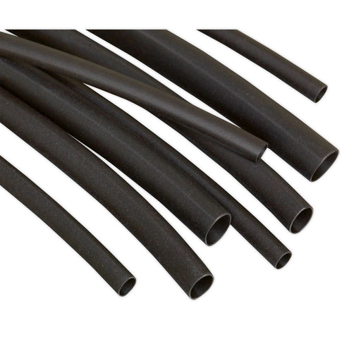 Sealey Heat Shrink Tubing Assortment 180pc 50 & 100mm Black HST501B Sealey  - Dynamic Drive