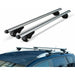 Aluminium Locking Roof Rack Cross Bars fits Nissan X-Trail w Raised Rails UKB4C  - Dynamic Drive