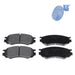 Genuine Blue Print Brake Pads (Front) (Non-R90) fits Nissan 4106054C86 Blue Print  - Dynamic Drive