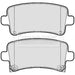 Genuine Borg & Beck Rear Brake Pads fits OpelVauxhall Insignia 09 BBP2120 Borg & Beck  - Dynamic Drive