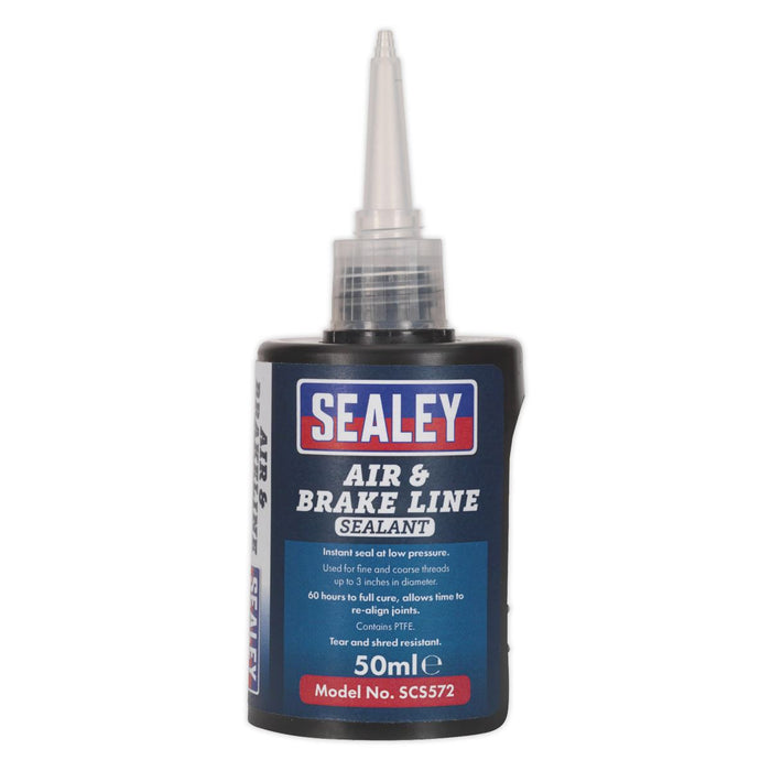 Sealey Air & Brake Line Sealant 50ml SCS572 Sealey  - Dynamic Drive