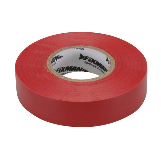 Fixman Insulation Tape 19mm x 33m Red Fixman  - Dynamic Drive