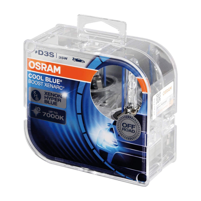 Osram XENARC Cool Blue Boost D3S, HID Headlamp, 66340CBB-HCB, Hyper Blue Light, Osram  - Dynamic Drive