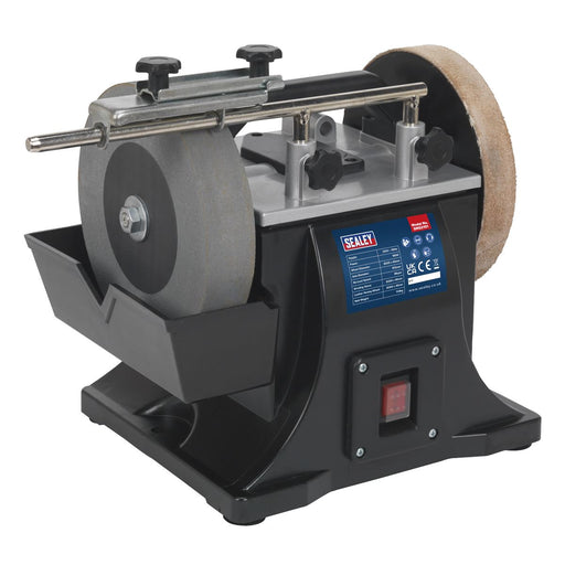 Sealey Sharpener200mm with Honing Wheel SMS2101 Sealey  - Dynamic Drive