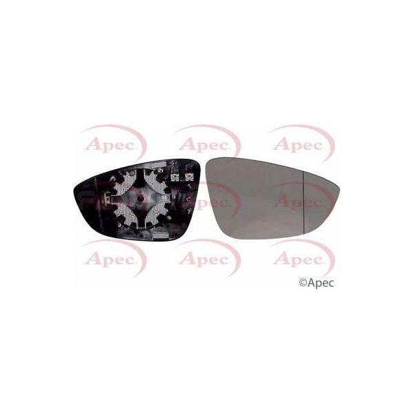 APEC Mirror Glass AMG2050 fits VW Jetta Eos Jetta Passat CC Beetle Passat Alltra