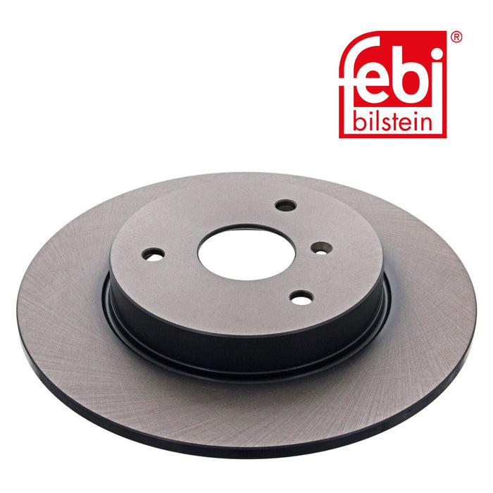 Genuine FEBI Front Brake Discs & Pads Set Solid for Smart City-Coupe