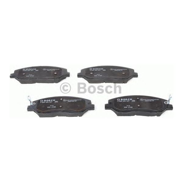 Genuine Bosch Brake Pad Set Bp1162 fits Hyundai Santa Fe CRDi - 2.2 - 09-13 0986