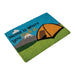 Quest Tent Door Mat Home Is Where You Pitch It Outdoor Heavy Duty Coir Quest  - Dynamic Drive