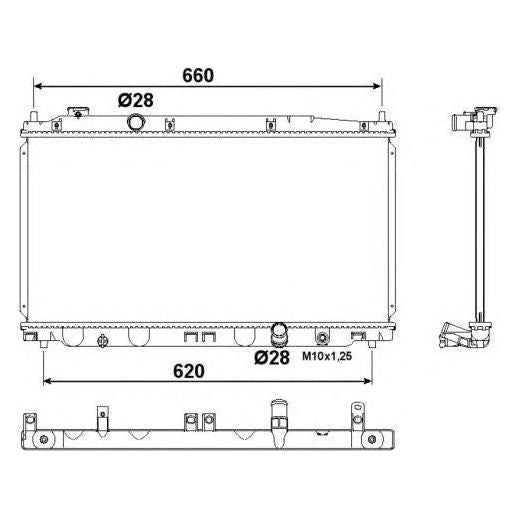 NRF Radiator 53194