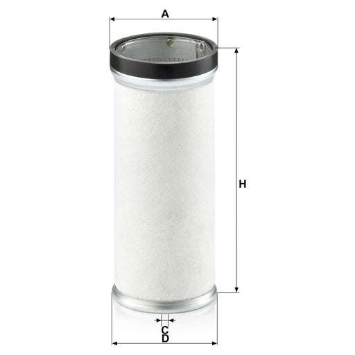 Genuine Mann Air Filter for Inner air for C 17 134 CF821 Mann & Hummel  - Dynamic Drive