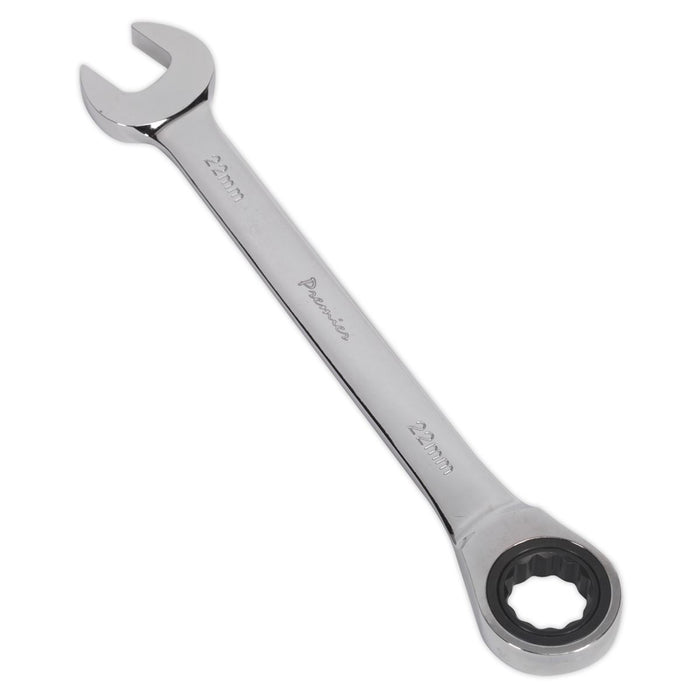 Sealey Ratchet Combination Spanner 22mm RCW22