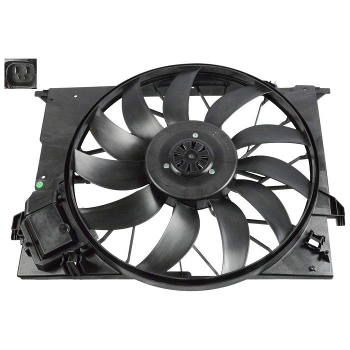 Febi 107456 Radiator Fan Fits Mercedes 2115002293