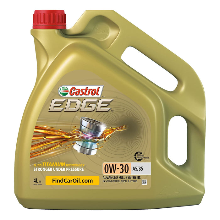 Castrol Edge 0W-30 A5/B5 - 4 Litre Castrol  - Dynamic Drive