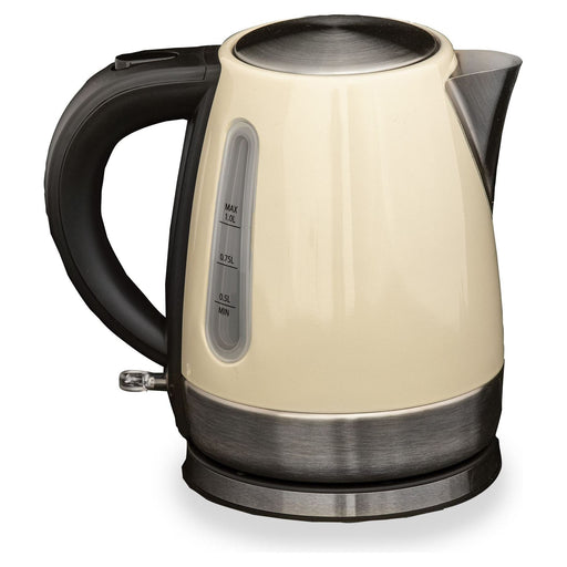 Rocket low wattage cream stainless steel kettle (1L) K0034CR Rocket  - Dynamic Drive