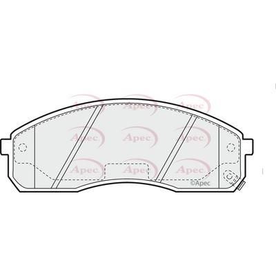 Apec Brake Pads Front Fits Kia Sedona