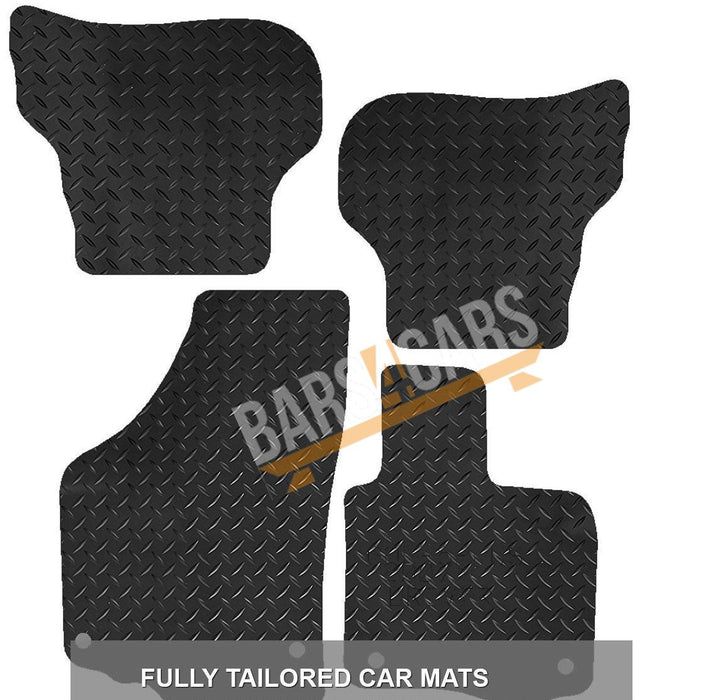 Tailored Rubber Car Mats for Golf Plus 07-10 Clips Set of 4 With 4 Clips UKB4C  - Dynamic Drive