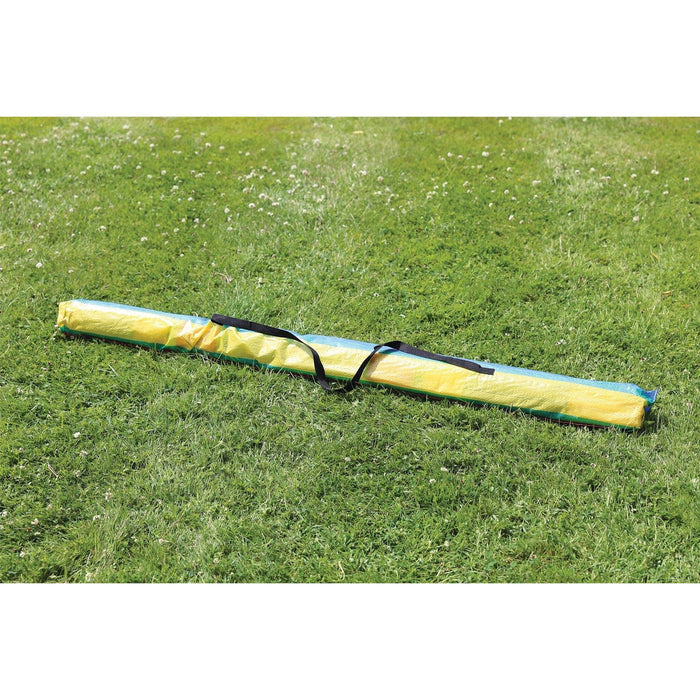 4 Pole Multicoloured Polythene Windbreak 1440 Quest  - Dynamic Drive