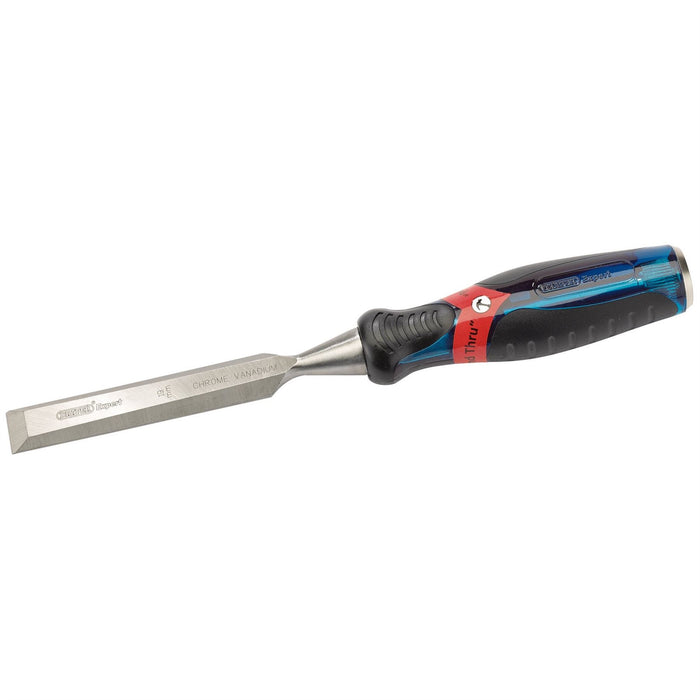 Draper Soft Grip Pound Thru Bevel Edge Wood Chisel, 19 x 140mm 24406 Draper  - Dynamic Drive