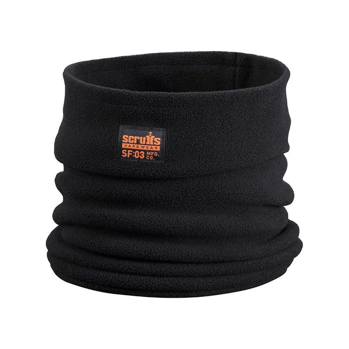 Scruffs Fleece Neckwarmer Black One Size Scruffs  - Dynamic Drive