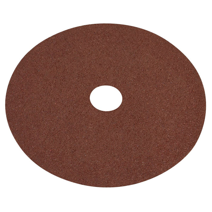 Sealey Fibre Backed Disc115mm 40Grit Pack of 25 WSD4540 Sealey  - Dynamic Drive