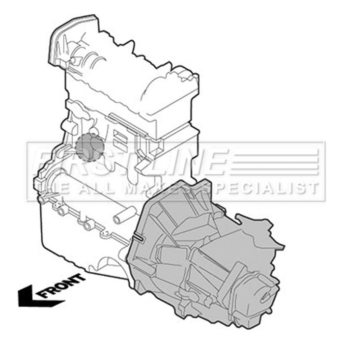 Genuine First Line Engine Mounting fits Citroen AXSaxoPeugeot 8693 FEM3245 First Line  - Dynamic Drive