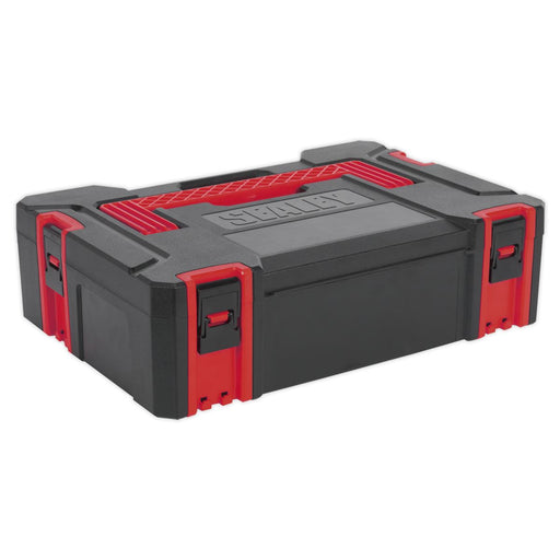 Sealey ABS Stackable Click Together Toolbox Small AP8130 Sealey  - Dynamic Drive