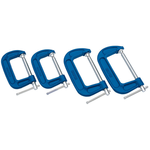 Draper C Clamp Set (4 Piece) 38368 Draper  - Dynamic Drive