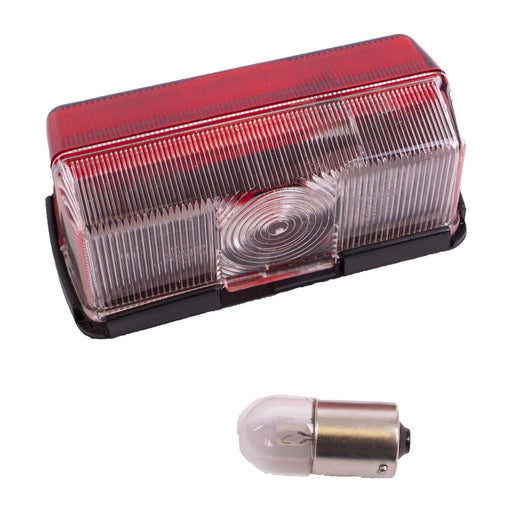 2 x Jokon Red White Side Marker Lamp Light Bailey Pagent Ranger Senator Caravan Joken  - Dynamic Drive