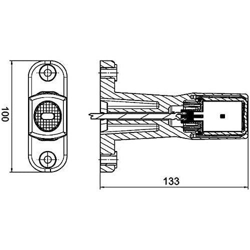 Hella Clearance Light LED 12/24V 2XS 011 768-017 Hella  - Dynamic Drive