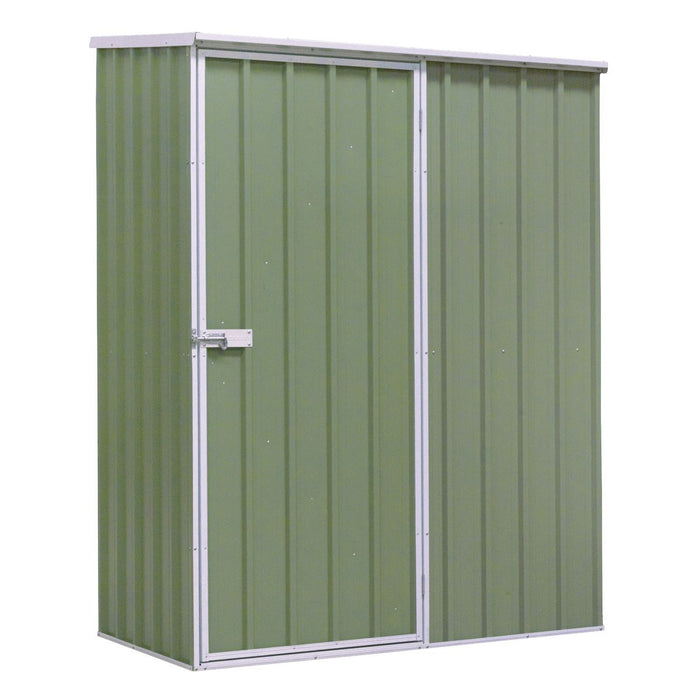 Dellonda Galvanized Steel Garden/Outdoor/Storage Shed - Green Dellonda  - Dynamic Drive