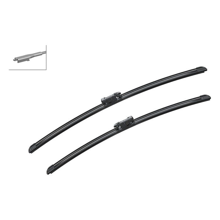 Bosch Aerotwin Flat Blade Front Windscreen Wiper Blade Pair Set 600/550mm A294S